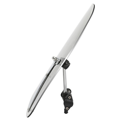 Smoke Windshield For Yamaha XT225 XT250 XT350 XT500 Virago 1" or 7/8'' Handlebar - Picture 11 of 14