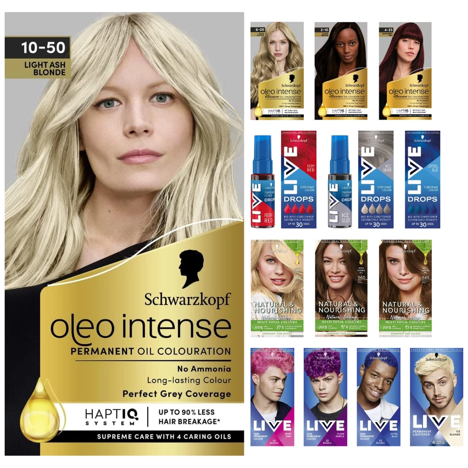 Schwarzkopf live intense permanent or semi permanent hair dye
