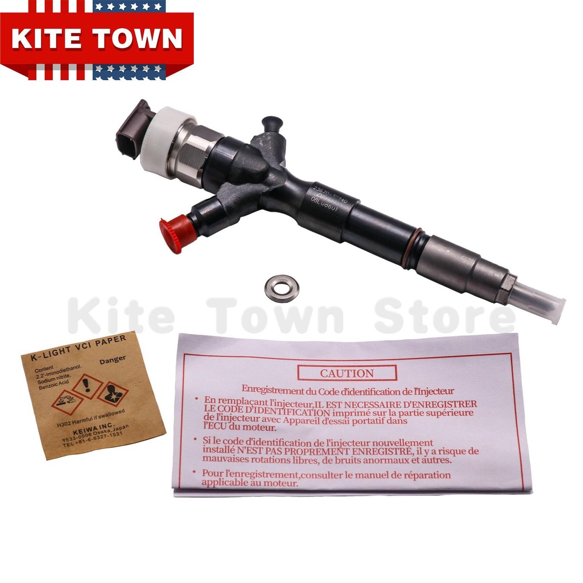 Diesel Injector For Toyota Hiace Hilux 2KD-FTV DCRI107760 23670