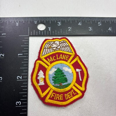 Washington McLANE FIRE DEPT. Patch (Firefighter) 52ag