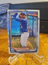 2024 Bowman Chrome #BCP-162 Julio Zayas Shimmer Refractor