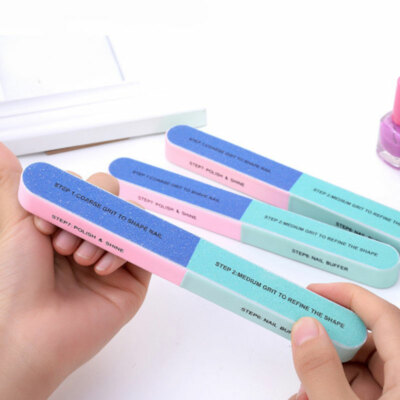 Beaupretty Nagelpolierblock Set – 4-seitiger Buffer, Ca. 7 Cm, Für Maniküre Zu Hause