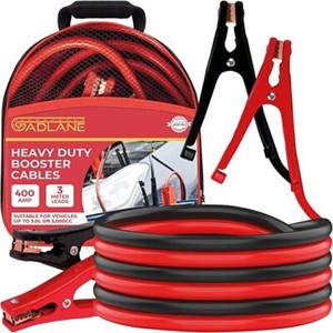 GADLANE 3M 400AMP Jump Leads Battery Starter Booster Cables Clamps Car Emergency