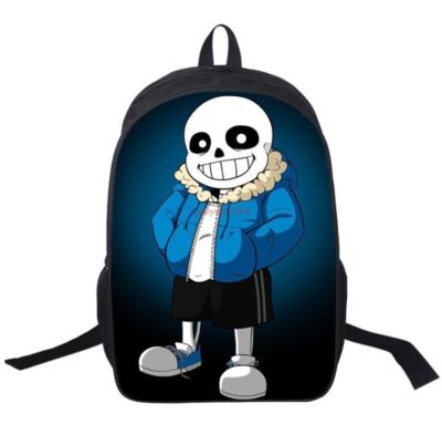 Game Undertale Sans Papyrus Backpack Packsack knapsack Schoolbag Travelbag Bag