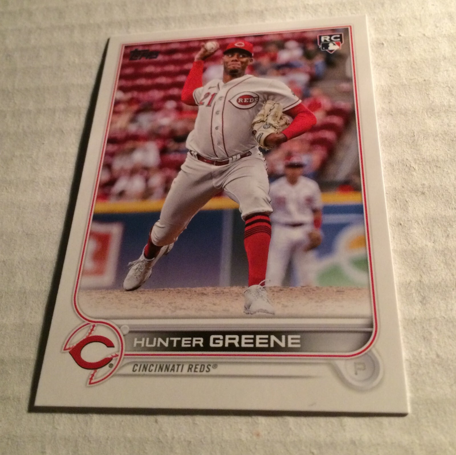 Hunter Greene 2022 Topps Update #US160 Base Price Guide - Sports