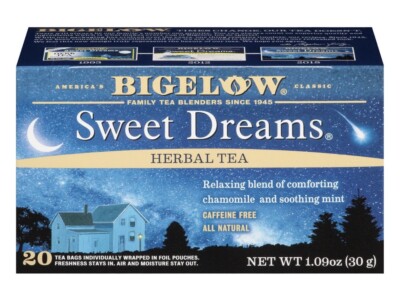 Bigelow Sweet Dreams Herbal Tea 20 tea bags