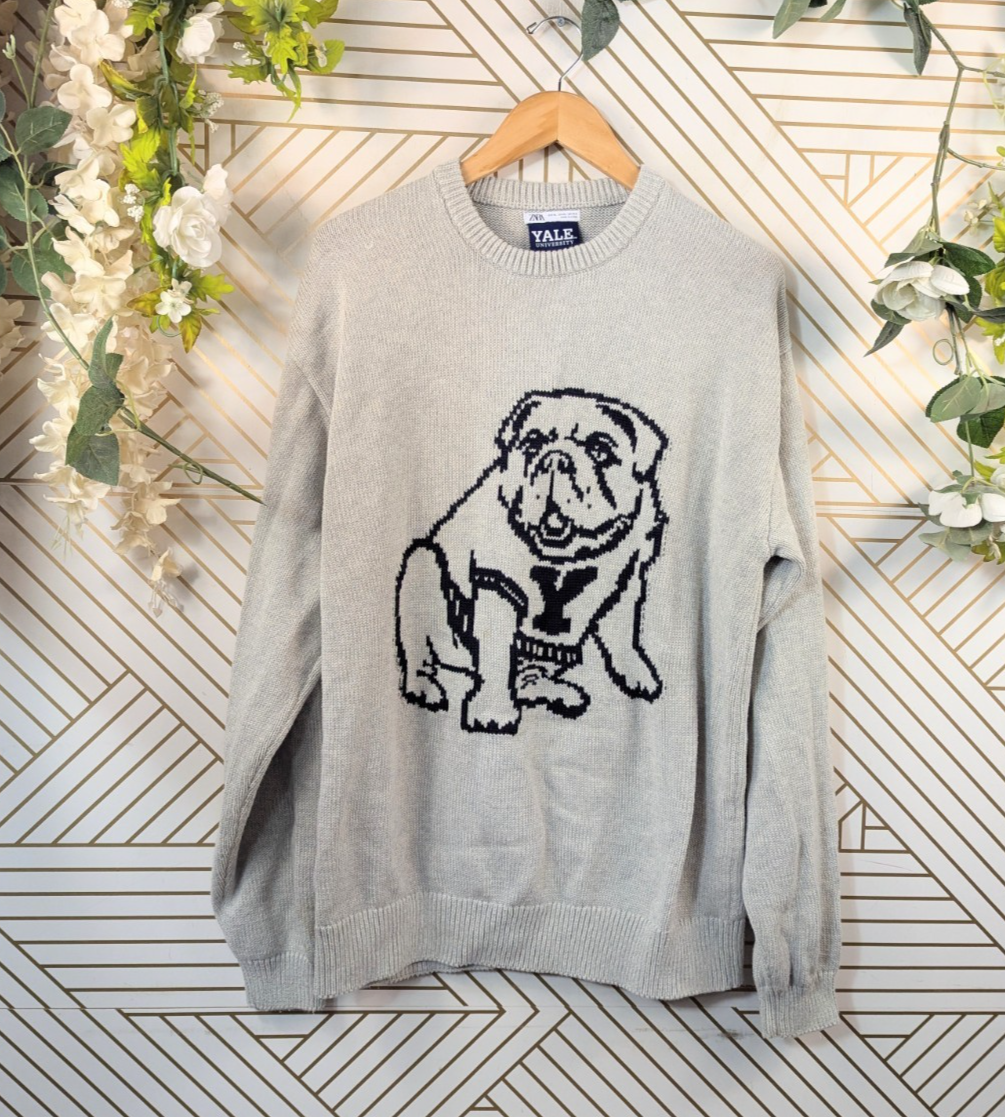 Yale Sweater Zara Sudadera Yale Zara