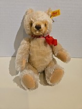 Vintage Steiff Posable Teddy Bear 10" 0201/26 Knopf Im Ohr Germany Jointed