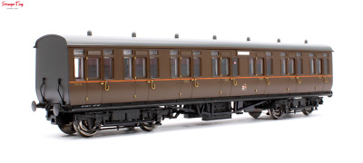 Dapol GWR Toplight Mainline City GWR All Brown Composite 7910 S5 OO Gauge