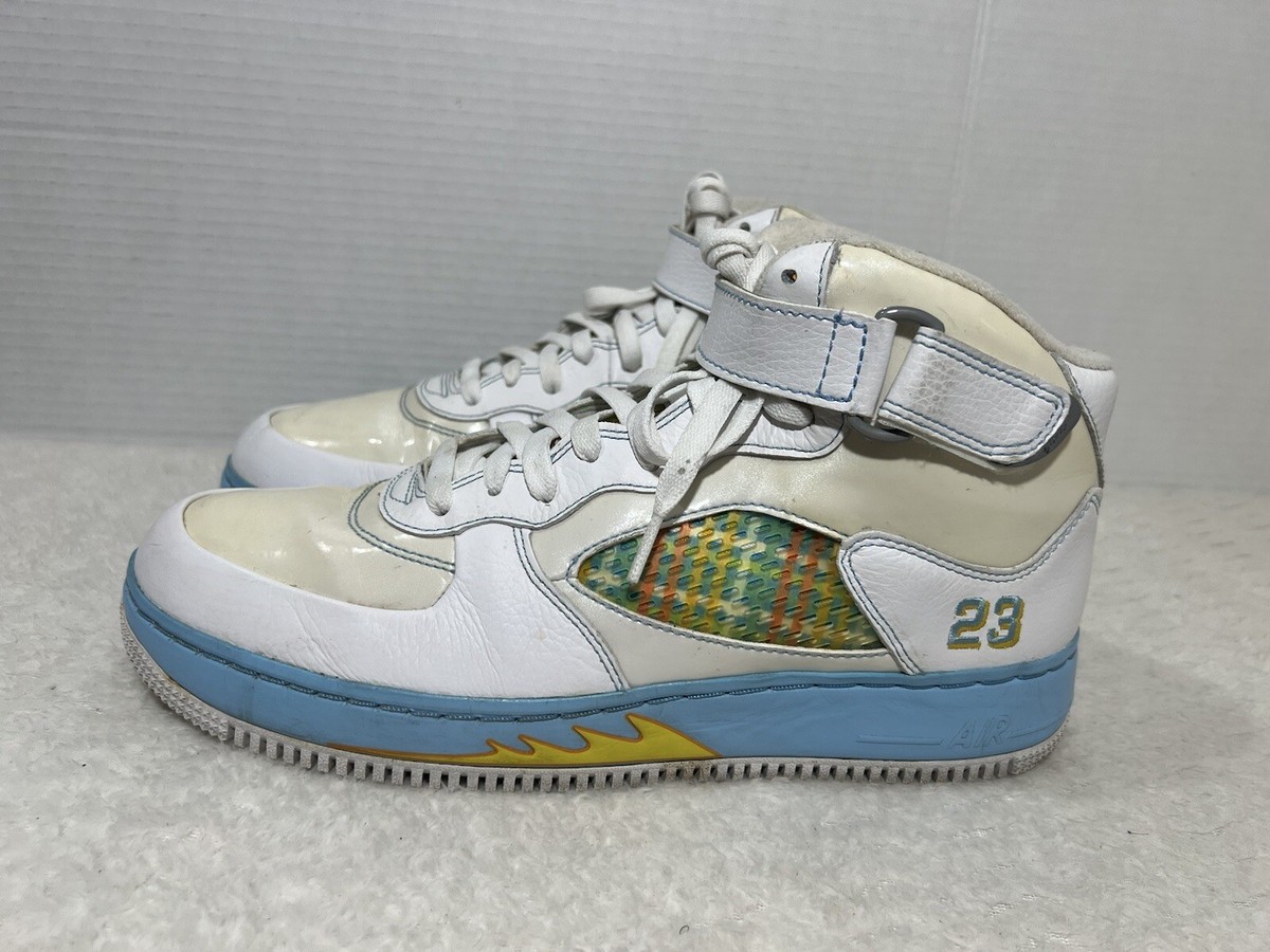 Nike Air Jordan Fusion 5 322882-181 White Basketball Shoes