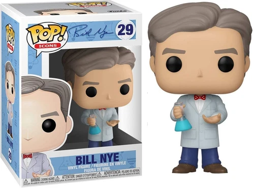 Funko Pop! Icons  Bill Nye  #29  Vinyl Figure