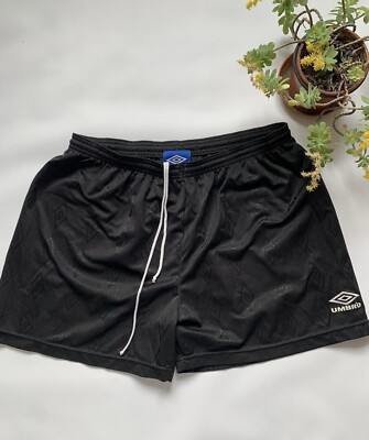 Vintage 90's Umbro Monogram Shorts XXLarge | eBay