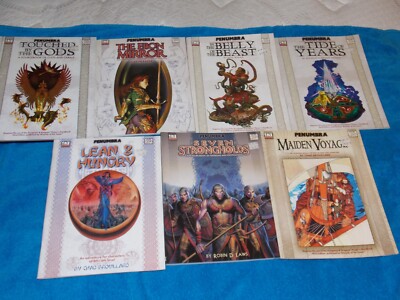 Penumbra Lot of 7 d20 Supplements  in VG-NM  RPG TSR D&D d20 Atlas Games