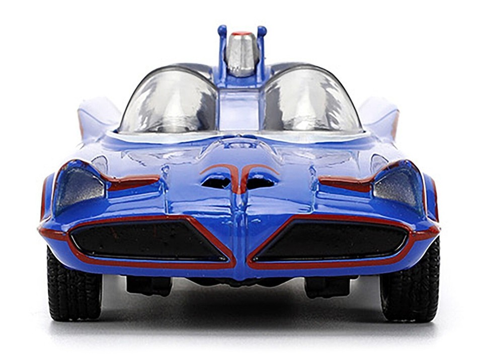 Batmobile 1966 Série Classique Batman échelle 1:32 Jada - Modèle Die-cast Bleu, Référence 36097