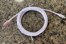 USB-C to 8 Pin iPhone Fast Charging/Data Transfer Cable Cord 10' Purple