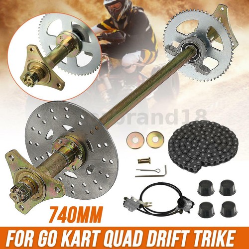 For Go Kart Quad Drift Trike Rear Axle 