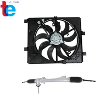 For Nissan Juke 2011-17 New Radiator Cooling Fan Power Steering Rack And Pinion
