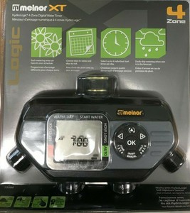 Melnor 73280 Digital Water Electronic Hose Timer 4 Zone Black Gray Ebay
