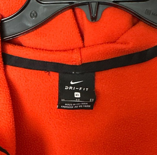 Nike Dri-fit Clemson Tigers Para hombres Cremallera Sudadera con Capucha Talla XL Naranja Sudadera con Capucha - Imagen 4 de 10