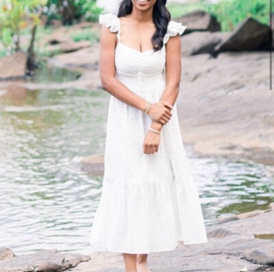 Rays for Days Clarissa Dress Cream Eyelet Maxi Boho S NWT $216 | eBay Rays for Days Clarissa Dress Cream Eyelet Maxi Boho S NWT $216 | eBay