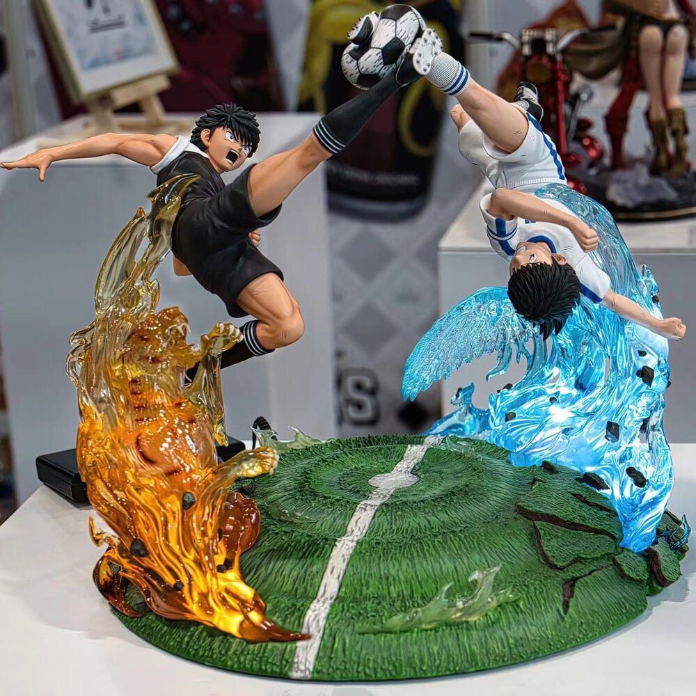 Cartoon Kingdom Captain Tsubasa Resin Statue Ozora Tsubasa Kojiro
