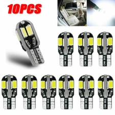 10x T10 Led License Plate Light Bulbs 6000k Super Bright White 168 2825 194 Lamp 10x T10 Led License Plate Light Bulbs 6000k Super Bright White 168 2825 194 Lamp