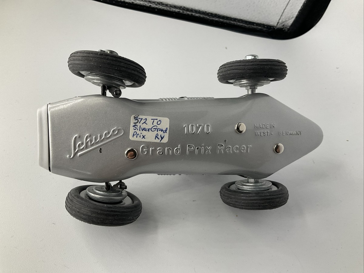 SCHUCO GRAND PRIX RACER 1070 CAR WIND UP TOY #3 WEST GERMANY | eBay