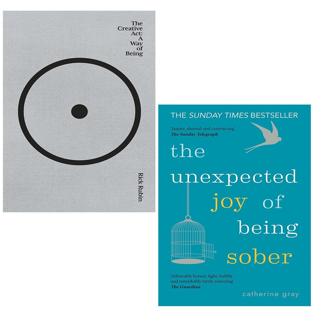 Creative Act A Way of Being (HB), Unexpected Joy of Being Sober 2 Books Set