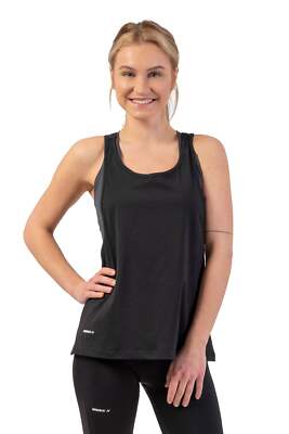 NEBBIA Sleeveless Loose Cross Back Tank Top Feeling Good 419
