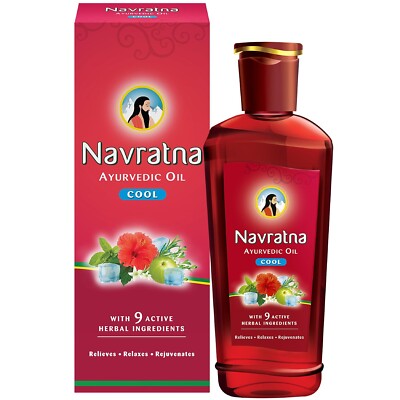 Himani Navratna oil Ayurvedic Cool Herbal Oil Massage 45 ML Head Massage Oil FS