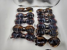 Lot of 11 Pack Women Beach SUNGLASSES UV 400 DAZEY SHADES Flower Pattern Driving