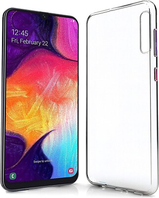 For SAMSUNG GALAXY A30s SHOCKPROOF TPU CLEAR CASE