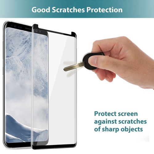 2/4/6 PCS Premium Tempered Glass Screen Protectors For Samsung Galaxy S8/S8 Plus - Picture 8 of 30