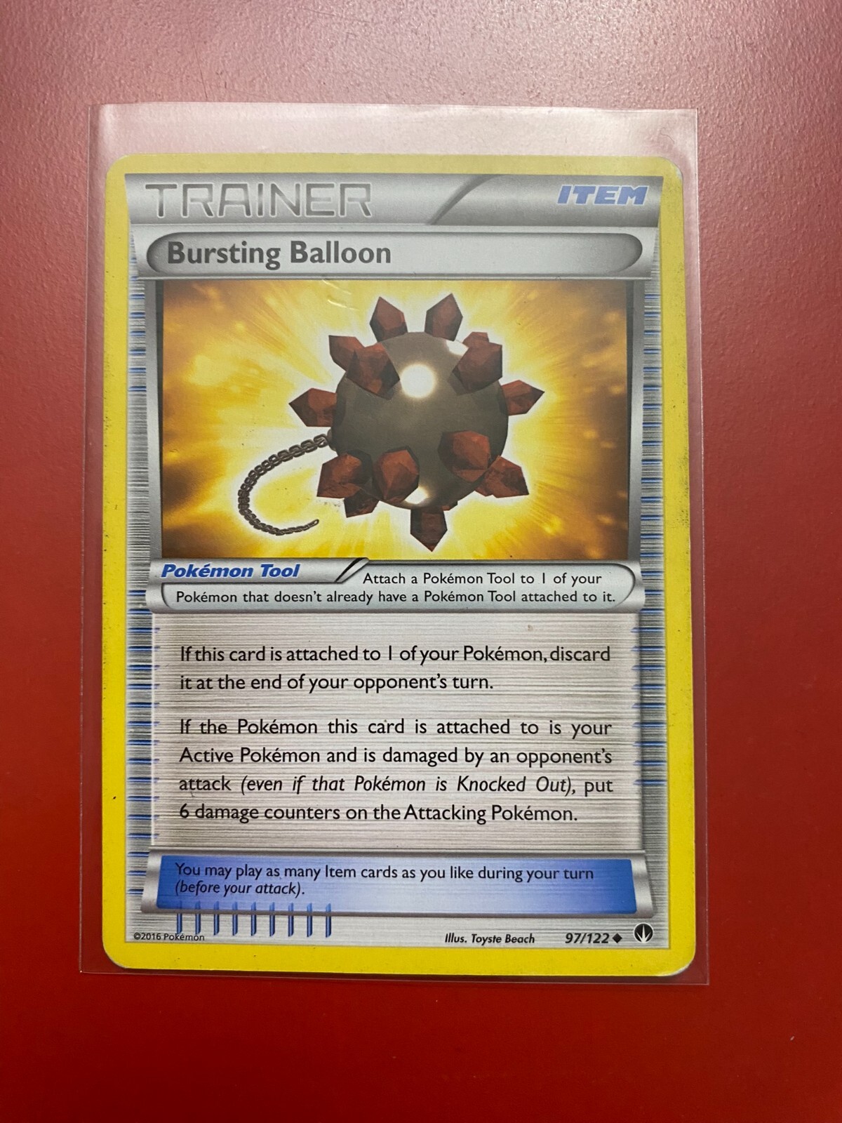 Bursting Balloon 97/122 - Breakpoint - Uncommon - Pokemon Card TCG - LP