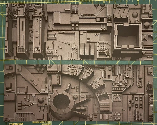 STAR WARS VINTAGE DEATH STAR PLAYSET REPLACEMENT PANELS Realistic Movie Images