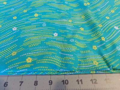 35'' X 44'' SMALL YELLOW BUDS YELLOW DOTS SUNNY DAZE 7100 by TIMELESS TREASURES