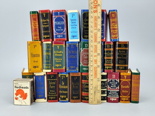 Lot of 25 Miniature Books Del Prado Classics - Picture 5 of 19
