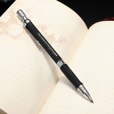 BLACK 2mm Mechanical Pencils, 2.0mm Automatic Drafting Pencil 