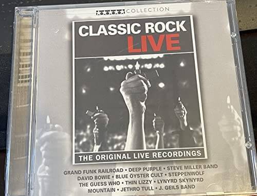 Classic Rock Live - Audio CD By Various Artists - VERY GOOD