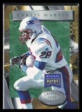 1996 Playoff Trophy Contenders Curtis Martin #9