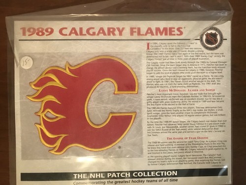 NEW Official NHL Hockey Patch Collection Patches with Info Card PICK YOUR TEAM! - Afbeelding 1 van 49