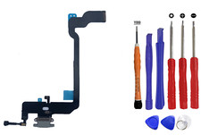 OEM Charger Charging Port Dock Flex Cable Mic Replacement iPhone XS White Kit