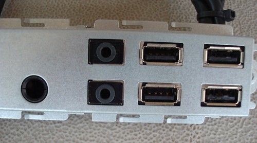 NEW, OEM Dell Optiplex SFF EX2 Front I/O Panel card ODJH3K, Usb, Audio - Picture 4 of 4