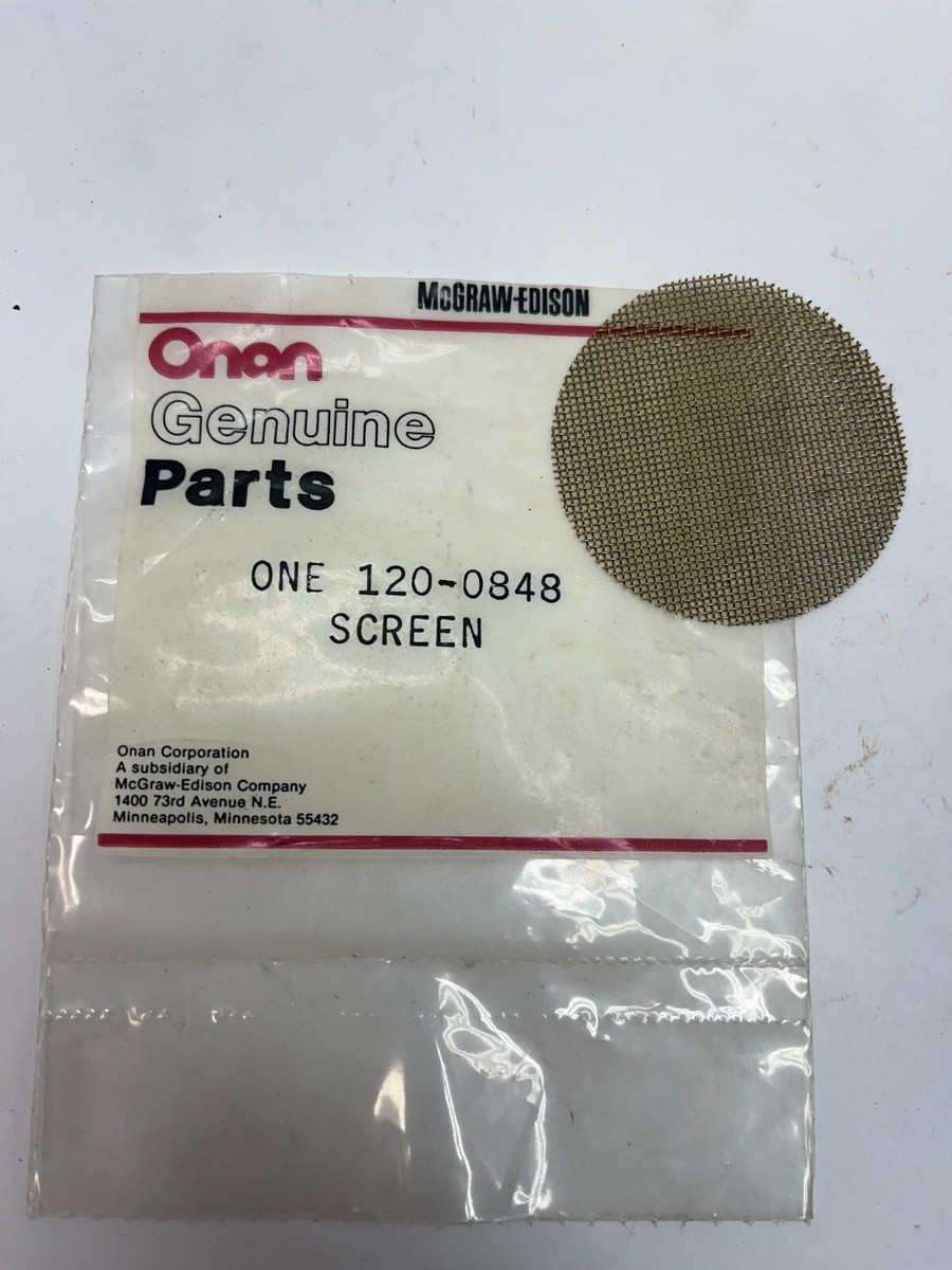 ONAN Generator Screen, 120-0848 | eBay