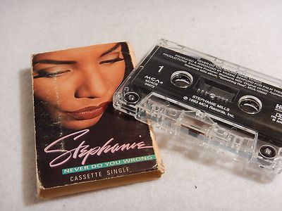 Stephanie Mills : Never Do You Wrong - Cassette Single 1993