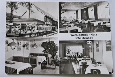 AK Wernigerode, Cafe ''Diana'', 4 Ansichten, 1979