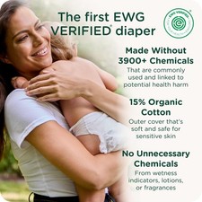 HealthyBaby Our Diapers  EWG Verified Safe  PlantBased Diapers  Leak Prote...