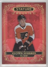 2022-23 Upper Deck Stature Rookies Red /75 Hayden Hodgson #192 Rookie RC