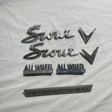 International Harvest Scout 800 Truck Emblems Oem