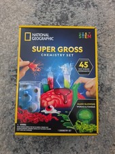 National Geographic Super Gross Chemistry STEM Kids Science Kit 45 Experiment